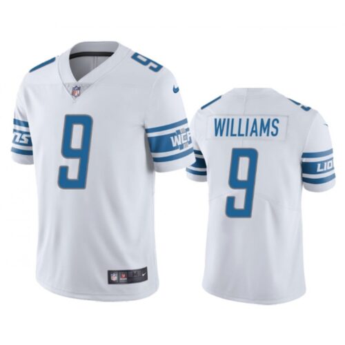 68621b0a906b1_1 Men's Detroit Lions #9 Jameson Williams White Vapor Untouchable Limited Stitched Jersey