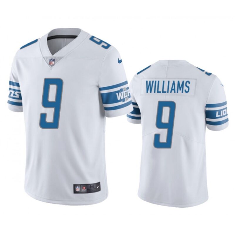 68621b0a906b1_1 Men's Detroit Lions #9 Jameson Williams White Vapor Untouchable Limited Stitched Jersey