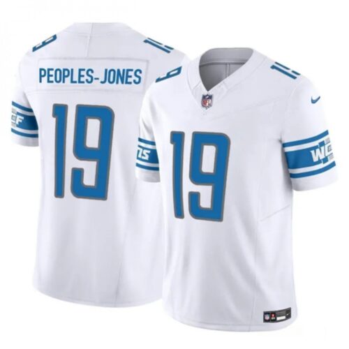 68621bb0638c2_1 Men's Detroit Lions #19 Donovan Peoples-Jones White 2023 F.U.S.E. Vapor Untouchable Limited Stitched Jersey