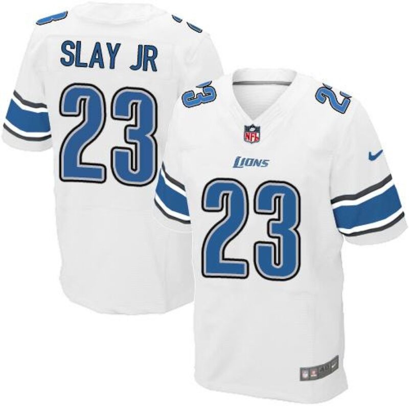 68621bd76d8f6_1 Lions #23 Darius Slay JR White Men's Stitched NFL Elite Jersey