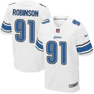 68621be961451_1 Lions #91 A'Shawn Robinson White Men's Stitched NFL Elite Jersey