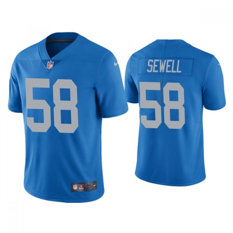 68621c3c89290_1 Men's Detroit Lions #58 Penei Sewell 2021 NFL Draft Blue Vapor Untouchable Limited Stitched NFL Jersey