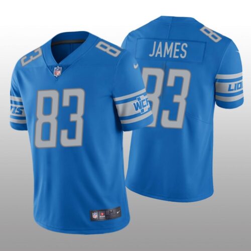 68621c5240331_1 Men's Detroit Lions #83 Jesse James Blue Vapor Untouchable Limited Stitched NFL Jersey