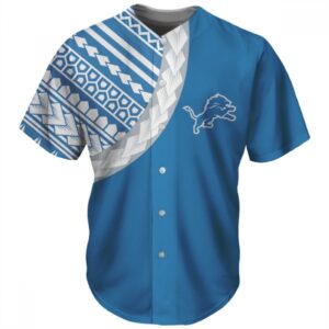 68621d3de26db_1 Men's Detroit Lions Blue Baseball Jersey