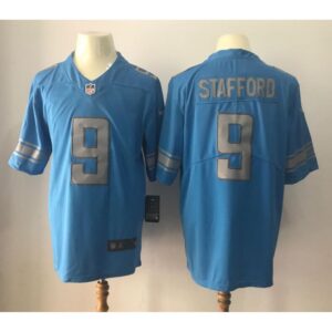 68621d70a7ba4_1 Men's Detroit Lions #9 Matthew Stafford Light Blue 2017 Elite Stitched NFL Jersey