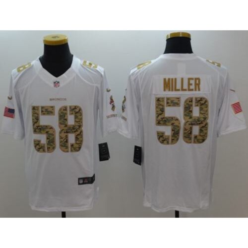 68621e1a20e4a_1 Broncos #58 Von Miller White Men's Stitched NFL Limited Salute To Service Jersey