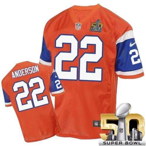 68621ea0f0b15_1 Broncos #22 C.J. Anderson Orange Throwback Super Bowl 50 Men's Stitched NFL Elite Jersey