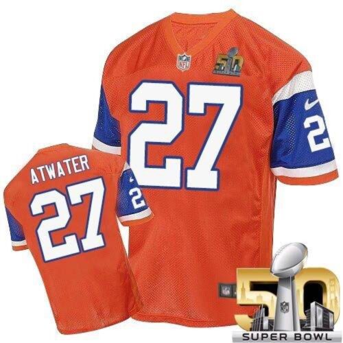 68621eb11bd5c_1 Broncos #27 Steve Atwater Orange Throwback Super Bowl 50 Men's Stitched NFL Elite Jersey
