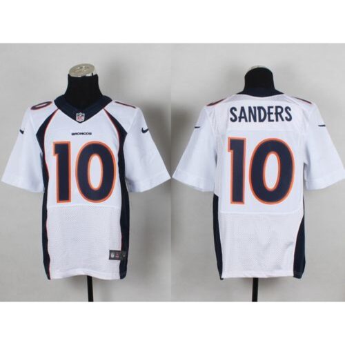 68621f18c2aaf_1 Broncos #10 Emmanuel Sanders White Men's Stitched NFL New Elite Jersey