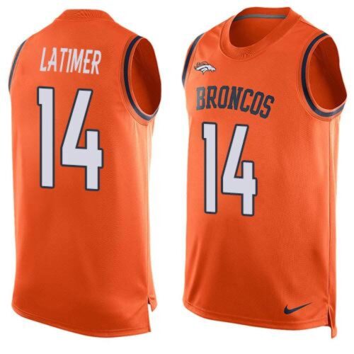 68621fbe28518_1 Broncos #14 Cody Latimer Orange Team Color Men's Stitched NFL Limited Tank Top Jersey