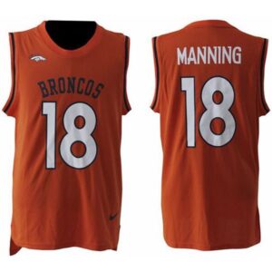 68621fcdcd41d_1 Broncos #18 Peyton Manning Orange Team Color Men's Stitched NFL Limited Tank Top Jersey