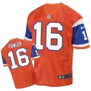 686221110e25b_1 Broncos #16 Bennie Fowler Orange Throwback Men's Stitched NFL Elite Jersey