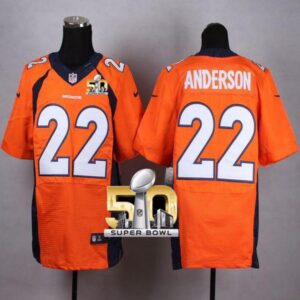 686221877f458_1 Broncos #22 C.J. Anderson Orange Team Color Super Bowl 50 Men's Stitched NFL New Elite Jersey