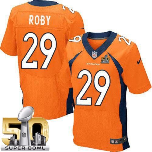 686221a08ed95_1 Broncos #29 Bradley Roby Orange Team Color Super Bowl 50 Men's Stitched NFL New Elite Jersey