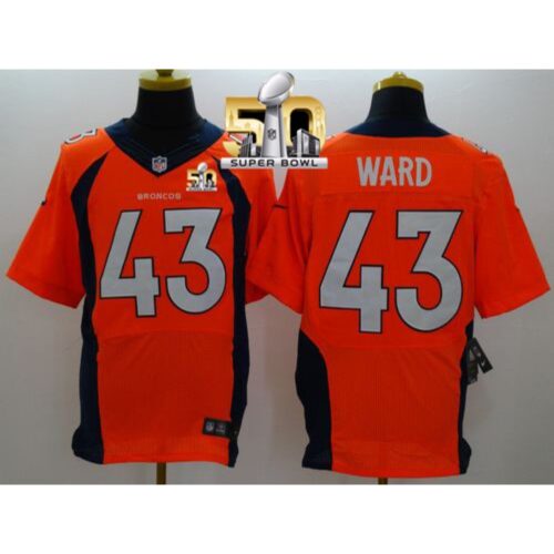 686221a3b62c9_1 Broncos #43 T.J. Ward Orange Team Color Super Bowl 50 Men's Stitched NFL New Elite Jersey