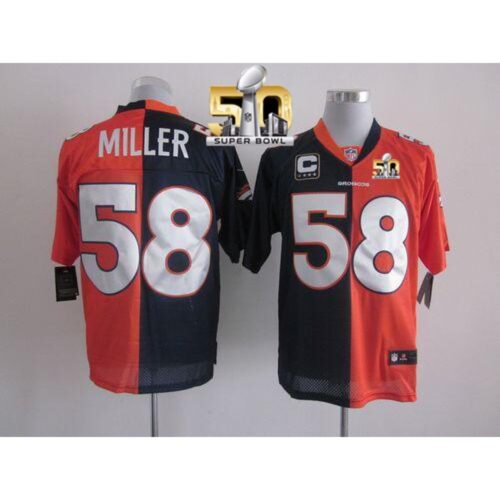 686221be480c4_1 Broncos #58 Von Miller Orange/Navy Blue Super Bowl 50 Men's Stitched NFL Elite Split Jersey