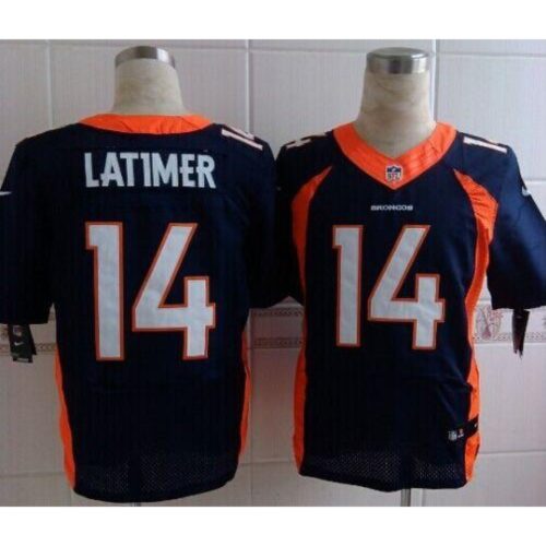6862222e21439_1 Broncos #14 Cody Latimer Navy Blue Alternate Men's Stitched NFL New Elite Jersey
