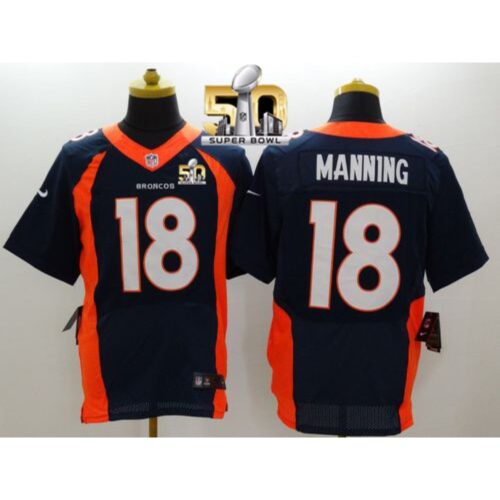 6862223a6bfcb_1 Broncos #18 Peyton Manning Navy Blue Alternate Super Bowl 50 Men's Stitched NFL New Elite Jersey