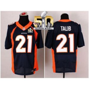 68622240e1870_1 Broncos #21 Aqib Talib Navy Blue Alternate Super Bowl 50 Men's Stitched NFL New Elite Jersey