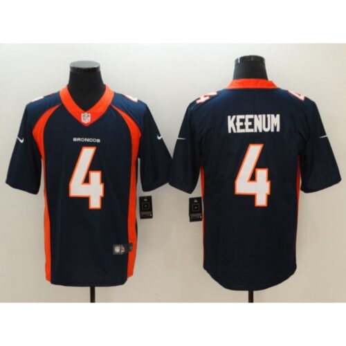 686223f0581ac_1 Men's NFL Denver Broncos #4 Case Keenum Blue Vapor Untouchable Limited Stitched Jersey