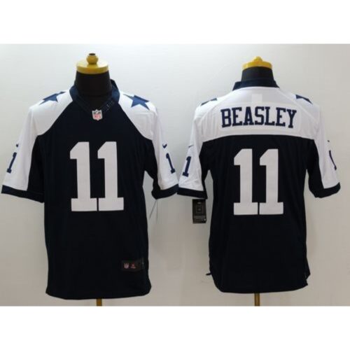 68622b9eaf49f_1 Cowboys #11 Cole Beasley Navy Blue Thanksgiving Throwback Men's Stitched NFL Limited Jersey