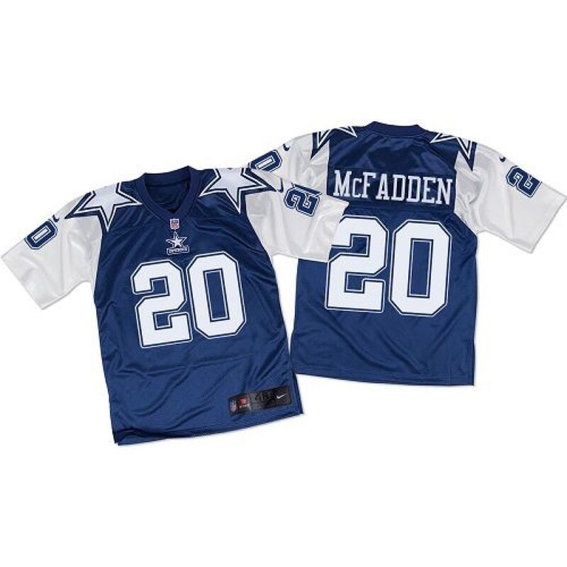 68622ba543101_1 Cowboys #20 Darren McFadden Navy Blue/White Throwback Men's Stitched NFL Elite Jersey