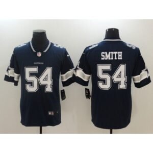 Men's  Dallas Cowboys #54 Jaylon Smith Navy Blue Vapor Untouchable Limited Stitched NFL Jersey