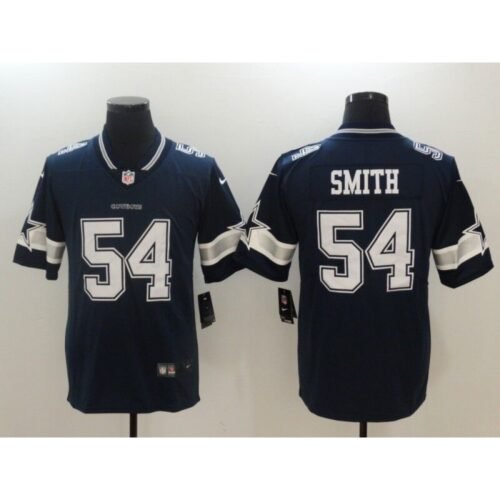 Men's  Dallas Cowboys #54 Jaylon Smith Navy Blue Vapor Untouchable Limited Stitched NFL Jersey
