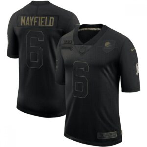 6862326ca15ef_1 Men's Cleveland Browns #6 Baker Mayfield 2020 Black Salute To Service Limited Stitched Jersey