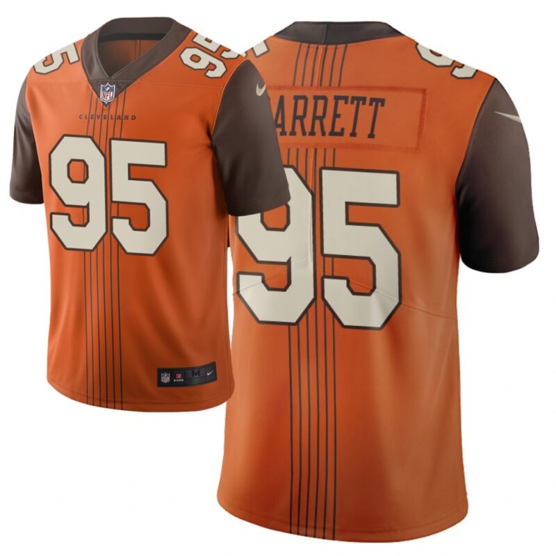 686232f597539_1 Men's Cleveland Browns #95 Myles Garrett Orange 2019 City Edition Limited Stitched NFL Jersey