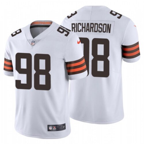686233020bf89_1 Men's Cleveland Browns #98 Sheldon Richardson New White Vapor Untouchable Limited Stitched Jersey