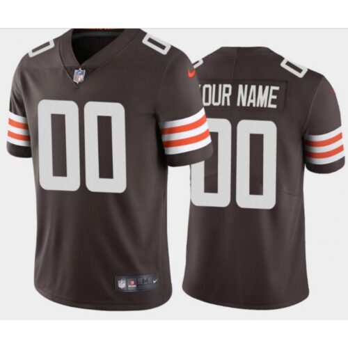 686233111c4e5_1 Men's Cleveland Browns ACTIVE PLAYER 2020 New Brown Vapor Untouchable Limited Stitched NFL Jersey