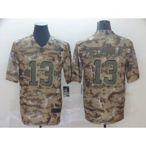 6862332765004_1 Men's Cleveland Browns #13 Odell Beckham Jr. Camo Salute To Service Limited Stitched NFL Jersey
