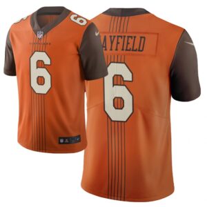 686233c92b713_1 Men's Cleveland Browns #6 Baker Mayfield Orange 2019 City Edition Limited Stitched NFL Jersey