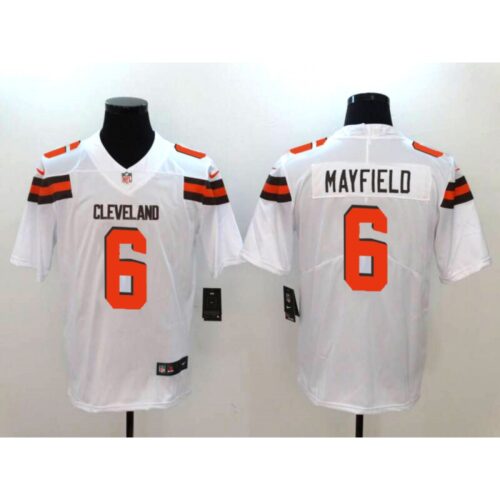 686233e29c447_1 Men's Cleveland Browns #6 Baker Mayfield White 2018 NFL Draft Vapor Untouchable Limited Stitched Jersey