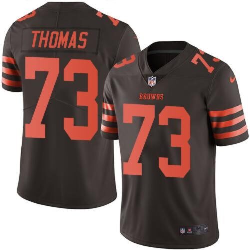 68623415daf6c_1 Browns #73 Joe Thomas Brown Men's Stitched NFL Limited Rush Jersey