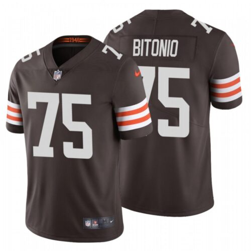 6862342d8d614_1 Men's Cleveland Browns #75 Joel Bitonio 2020 New Brown Vapor Untouchable Limited Stitched Jersey