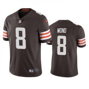 68623440ccbdc_1 Men's Cleveland Browns #8 Kellen Mond Brown Vapor Untouchable Limited Stitched Jersey