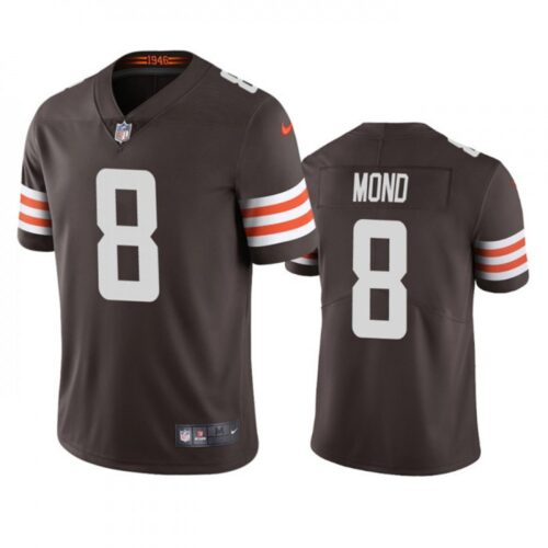 68623440ccbdc_1 Men's Cleveland Browns #8 Kellen Mond Brown Vapor Untouchable Limited Stitched Jersey