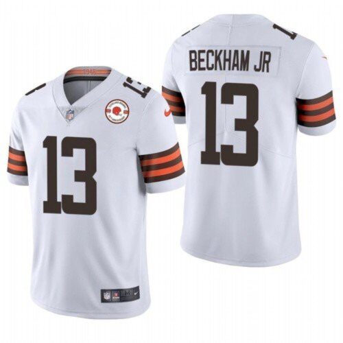 68623453aca15_1 Men's Cleveland Browns #13 Odell Beckham Jr. 2021 White 75th Anniversary Vapor Untouchable Limited Stitched NFL Jersey