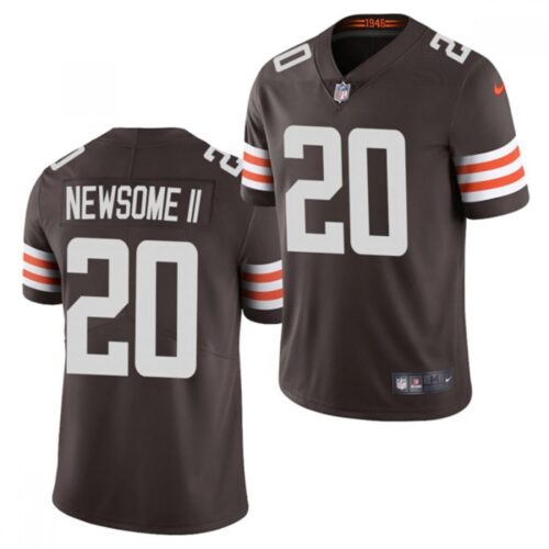 686234a3ee60c_1 Men's Cleveland Browns #20 Greg Newsome II Brown Vapor Untouchable Limited Stitched NFL Jersey