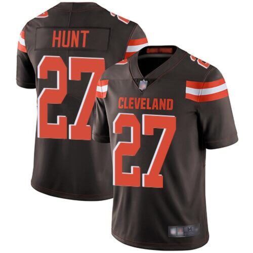 686234fe5dc78_1 Men's Cleveland Browns #27 Kareem Hunt Brown Vapor Untouchable Limited Stitched NFL Jersey