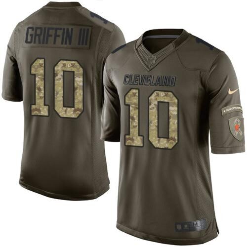 6862354f6b96c_1 Browns #10 Robert Griffin III Green Men's Stitched NFL Limited Salute to Service Jersey