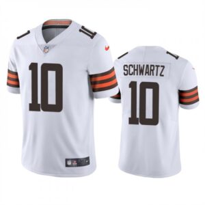 686235590ae24_1 Men's Cleveland Browns #10 Anthony Schwartz White Vapor Untouchable Limited Stitched Jersey