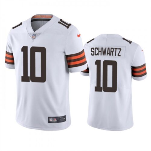 686235590ae24_1 Men's Cleveland Browns #10 Anthony Schwartz White Vapor Untouchable Limited Stitched Jersey