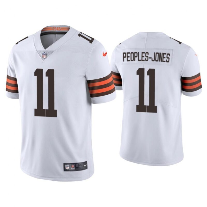 6862356257b42_1 Men's Cleveland Browns #11 Donovan Peoples-Jones 2020 New White Vapor Untouchable Limited Stitched Jersey