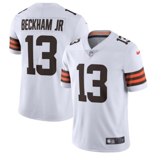 68623580035e2_1 Men's Cleveland Browns #13 Odell Beckham Jr.?New White Vapor Untouchable Limited NFL Stitched Jersey