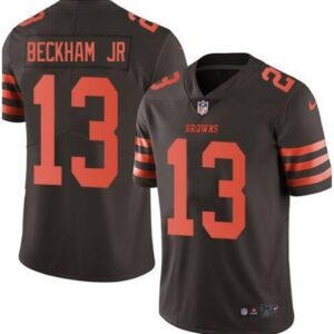 686235b10bd25_1 Men's Cleveland Browns #13 Odell Beckham Jr. Brown Color Rush Limited Stitched NFL Jersey