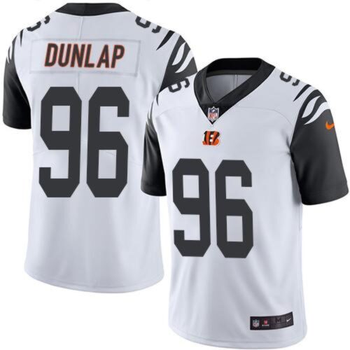 686237a9313cf_1 Bengals #96 Carlos Dunlap White Men's Stitched NFL Limited Rush Jersey