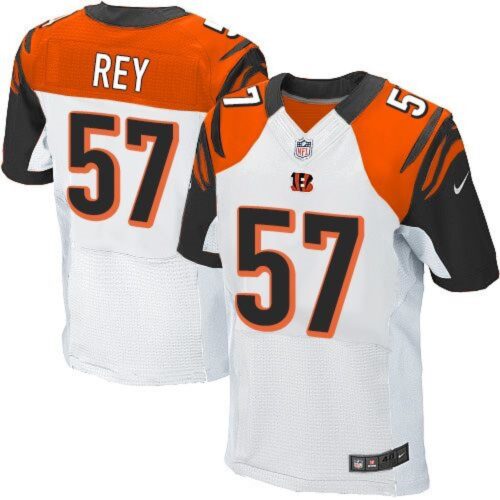 6862382ba494f_1 Bengals #57 Vincent Rey White Men's Stitched NFL Elite Jersey